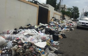 San Cristóbal al borde del colapso por acumulación desperdicios San Cristóbal al borde del colapso por acumulación desperdicios