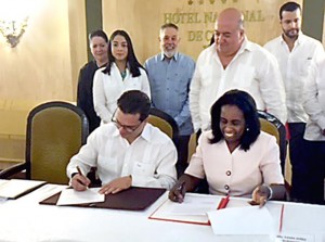 RD y Cuba acuerdan fortalecer relaciones comerciales