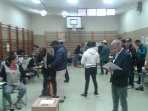 Votantes en Madrid 2