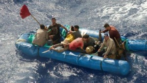 MIAMI: Balseros cubanos llegan tras 11 días en el mar
