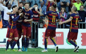 Barcelona gana la Liga Española de Fútbol