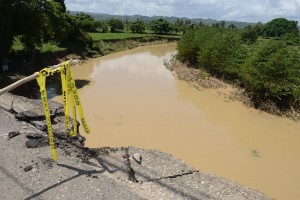 Agricultura inspecciona daños ocasionados por lluvias