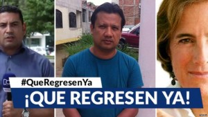 COLOMBIA: Periodistas siguen desaparecidos