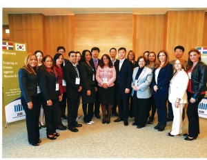 Miembros Ministerio Público RD participan curso formación Corea