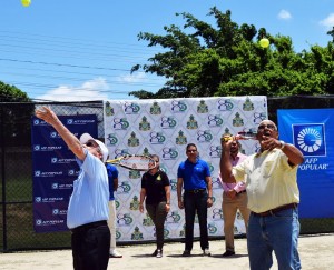 Gurabito inicia torneo de tenis AFP Popular