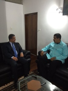 VENEZUELA: Leonel se reúne con el presidente Maduro VENEZUELA: Leonel se reúne con el presidente Maduro