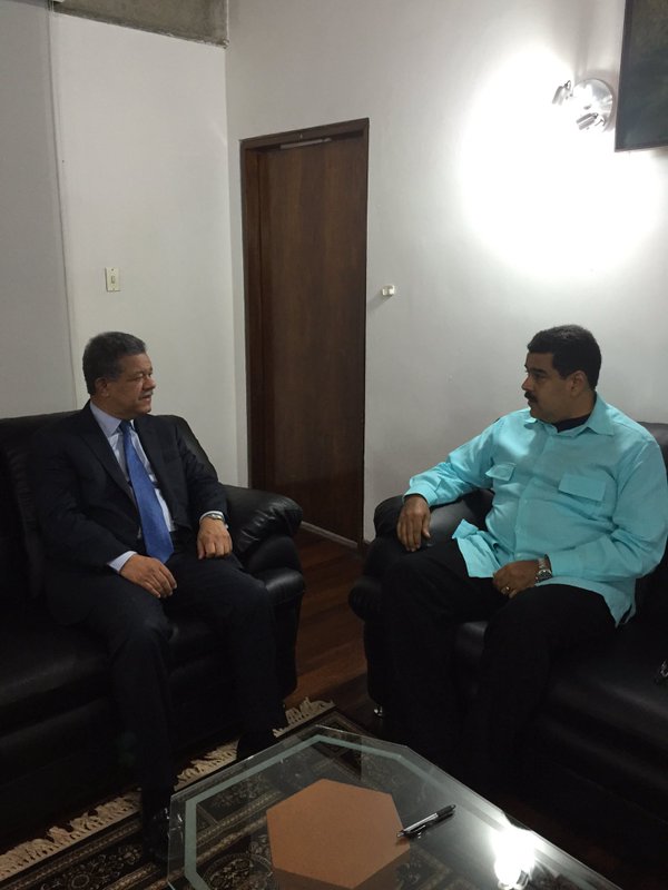 VENEZUELA: Leonel se reúne con el presidente Maduro imagen