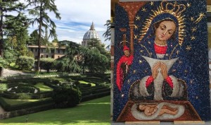 ROMA: Colocan imagen  Virgen de la Altagracia en el Vaticano