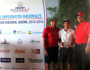 José Valverde y Laura Pérez ganan Juveniles de Golf