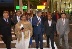 Leonel Fernández llega a Nueva York; sostendrá encuentros