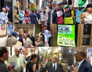 Protestan frente al consulado de NY por «fraude electoral» Protestan frente al consulado de NY por «fraude electoral»