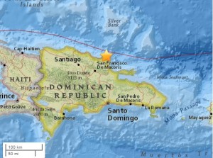 Temblor 4.1 se registró en el Nordeste de R. Dominicana