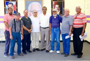 Miembros del comité intermedio Coronel Juan María  Lora Fernández  D-3 de la Seccional del PLD en Nueva York.