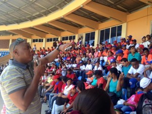 Eugenio Báez, presidente de la Pony League Baseball.