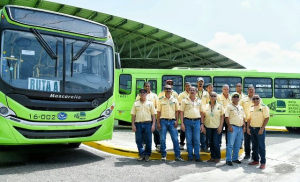 SANTIAGO: OMSA recibe 20 nuevos autobuses