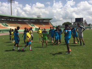 Fútbol RD ante Guyana Francesa Copa del Caribe