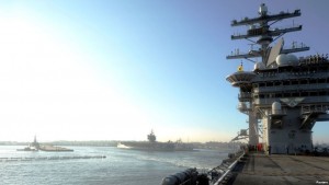 Portaaviones EEUU combatirán terrorismo en el Mediterráneo