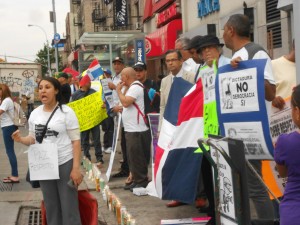 Siguen protestas en Alto Manhattan por resultados elecciones