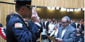 Jura primer dominicano como jefe de la Policía en Passaic