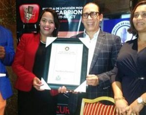 Senado NY reconoce presidenta locutores Ana Daisy Guerrero