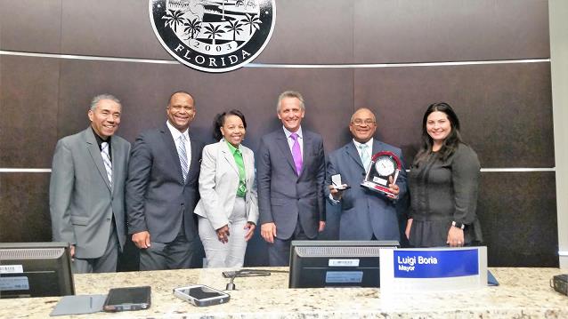 FLORIDA: Alcaldía de Doral reconoce aportes periodistas RD imagen