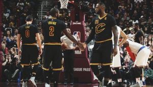 LeBron logra «triple doble» y Cavs apabullan Knicks