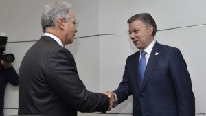 COLOMBIA: Santos y Uribe buscan ajustar acuerdo con las Farc COLOMBIA: Santos y Uribe buscan ajustar acuerdo con las Farc