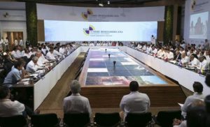 Presidentes inician a puerta cerrada la XXV Cumbre Iberoamericana