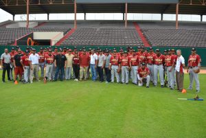 Gigantes de SFM inician prácticas de beisbol Gigantes de SFM inician prácticas de beisbol