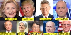 Nueve candidatos presidenciales participan en elecciones EU