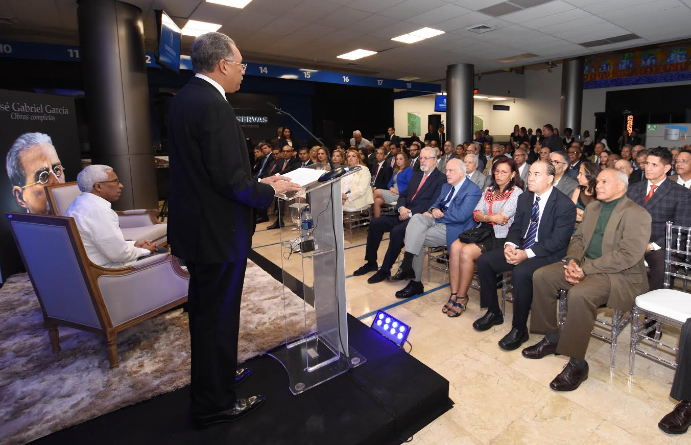 Banreservas publica tomos III y IV obras de José Gabriel García imagen