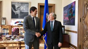 Secretario de OEA recibe a opositor venezolano