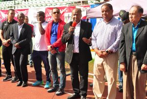 Autoridades ponderan la labor de la FEDOFUTBOL Autoridades ponderan la labor de la FEDOFUTBOL