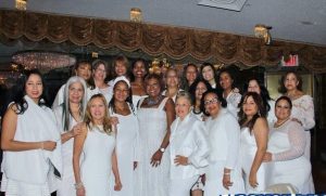 Las damas de blanco.