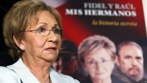 MIAMI: Hermana Fidel Castro no irá a honras fúnebres MIAMI: Hermana Fidel Castro no irá a honras fúnebres