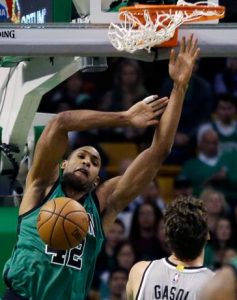 Horford realiza doble-doble en derrota de Boston Horford realiza doble-doble en derrota de Boston