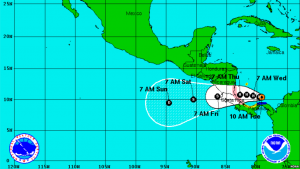 Nicaragua y Costa Rica en alerta por tormenta Otto