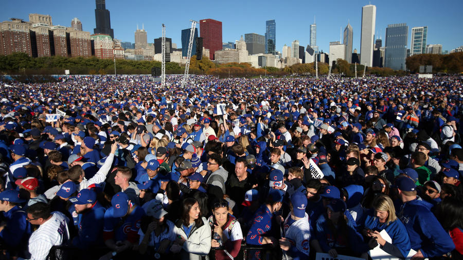 Chicago festeja el campeonato de Cubs imagen