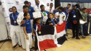 PROVIDENCE: Alcalde reconoce delegación dominicana karate