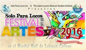 Inician este viernes festival cultural “ Sólo Para Locos ” Inician este viernes festival cultural “ Sólo Para Locos ”