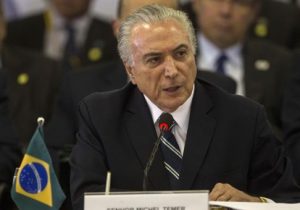BRASIL: Fiscalía podría abrir investigación contra Temer