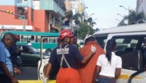 Choque en barrio Chino deja 6 heridos