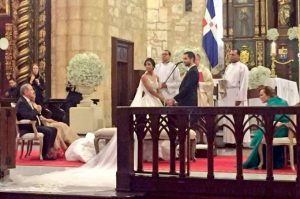 Se casó el sábado una hija del Presidente durante una ceremonia en la catedral Se casó el sábado una hija del Presidente durante una ceremonia en la catedral