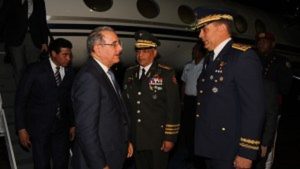 Danilo Medina regresa de Nicaragua, donde abogó por la unidad regional