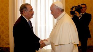 Danilo Medina felicita al Papa Francisco por su cumpleaños 80