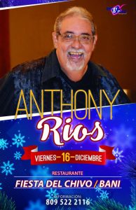 Anthony en conciertos una Navidad de Leyenda