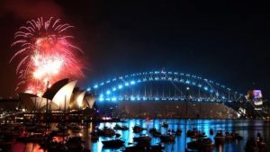 Ya llegó el nuevo año a Nueva Zelanda, Fiyi, islas del Pacífico Sur y Australia