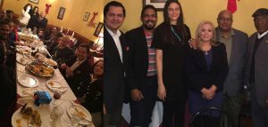 Periodistas celebran encuentro navideño en Nueva Jersey