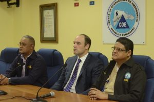 INDOTEL y COE buscan prevenir desastres RD