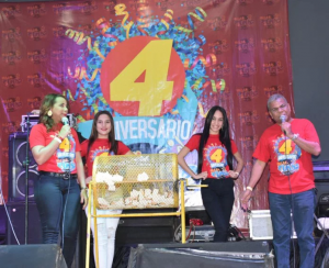 Emisora Zumba festeja cuarto años de fructífera labor